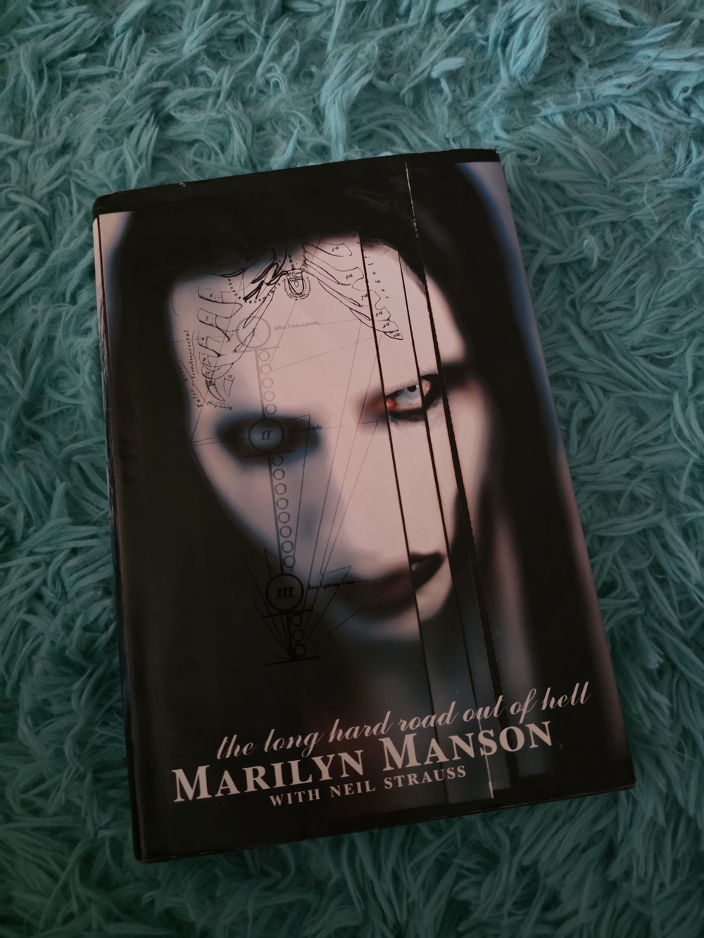First Edition 1998 - Marilyn Manson "The Long Hard Road Out of Hell" Hardcover